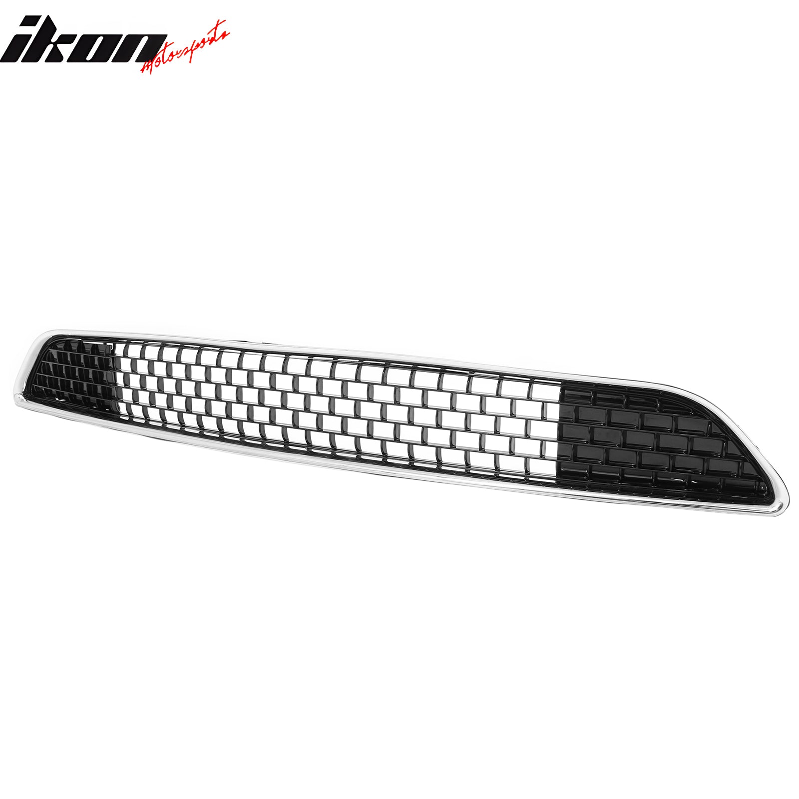 Fits 11-14 Chrysler 300 SRT8 Lower Grille Chrome& Gloss Black ABS - SRT8 Style