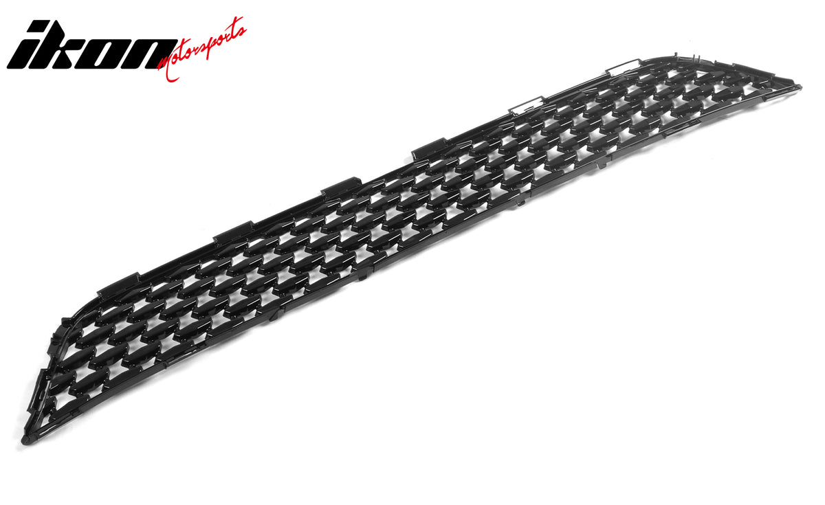 Fits 15-23 Chrysler 300 4DR 300S Sport Front Bumper Lower Grille PP Gloss Black