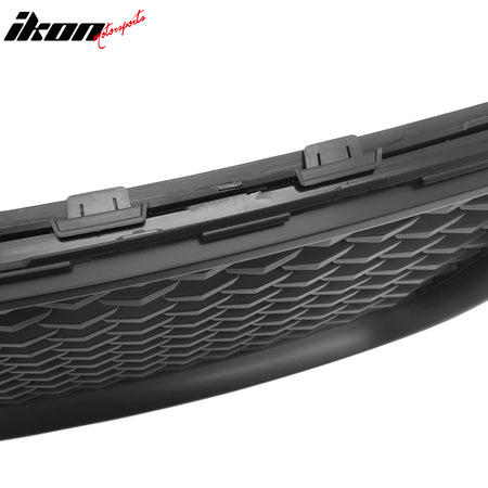 For 15-23 Chrysler 300 300S Sport Matte Black Front Bumper Upper + Lower Grilles