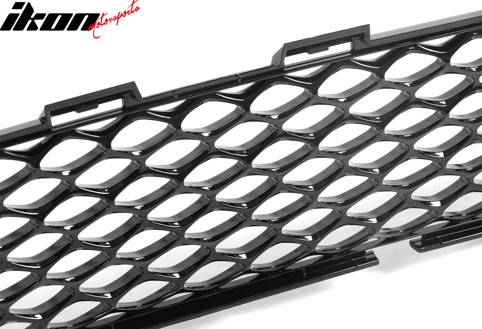 Fits 15-23 Chrysler 300 4DR SRT Style Front Bumper Lower Grille PP Gloss Black