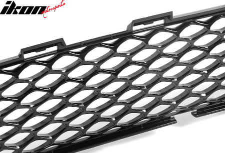 Fits 15-23 Chrysler 300 4DR SRT Style Front Bumper Lower Grille PP Gloss Black