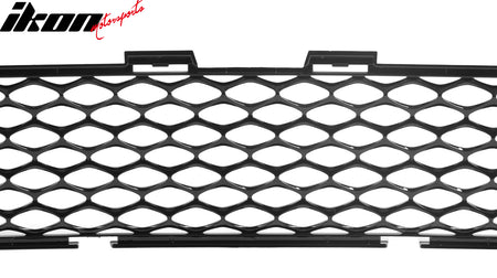 Fits 15-23 Chrysler 300 4DR SRT Style Front Bumper Lower Grille PP Gloss Black