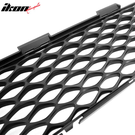 Fits 15-23 Chrysler 300 4DR SRT Style Front Bumper Lower Grille PP Matte Black