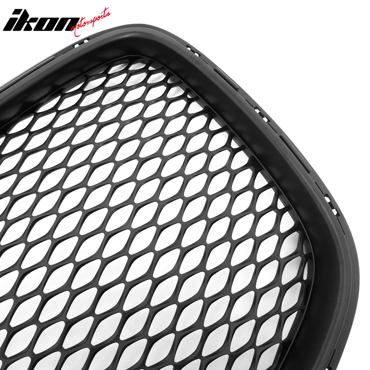 Fits 15-23 Chrysler 300 4DR SRT Style Front Bumper Upper Grille ABS Matte Black