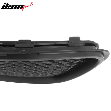 Fits 15-23 Chrysler 300 4DR SRT Style Front Bumper Upper Grille ABS Matte Black