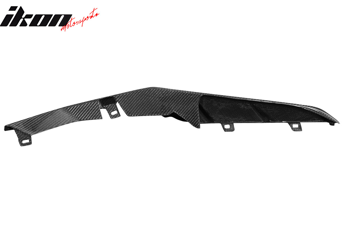 Fits 23-25 Chevrolet Corvette C8 Z06 Front Bumper Canard Splitters Carbon Fiber