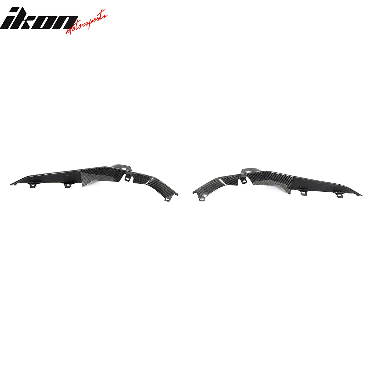 Fits 23-25 Chevy Corvette C8 Z06/E-Ray/ZR1 Grille Trim Carbon Fiber 2PC Overlay