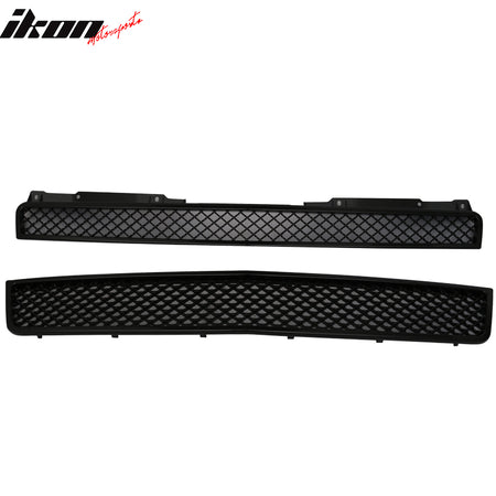 For 07-14 Chevy Tahoe Avalance Suburban Mesh Hood Grill Grille Unpainted 2PC ABS