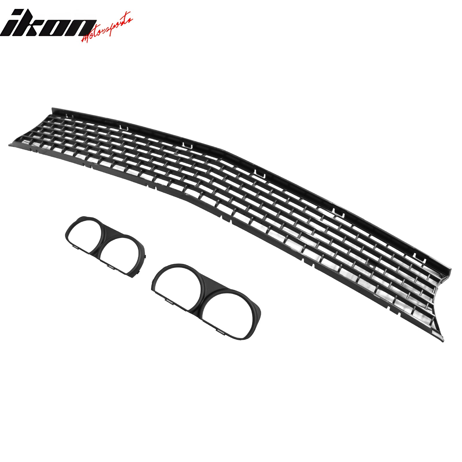 For 15-23 Challenger SRT Hellcat OE Style Upper Radiator Grille Headlight Bezels