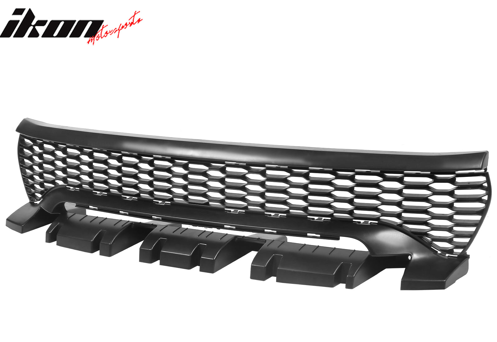 Fits 20-23 Charger Widebody Sedan OE Style Front Bumper Hood Mesh Upper Grille