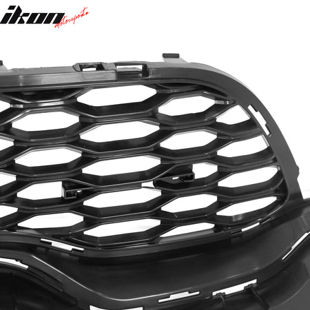 Fits 21-24 Dodge Durango Front Bumper Upper Grille 21+ Hellcat Style Hood Cover