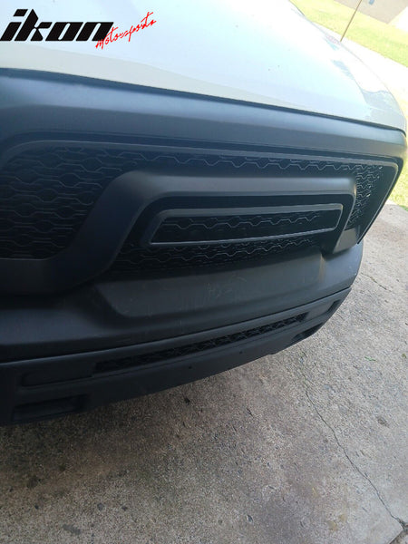 Fits 15-18 Dodge Ram 1500 Rebel Front Bumper Grille Hood Grill Matte Black