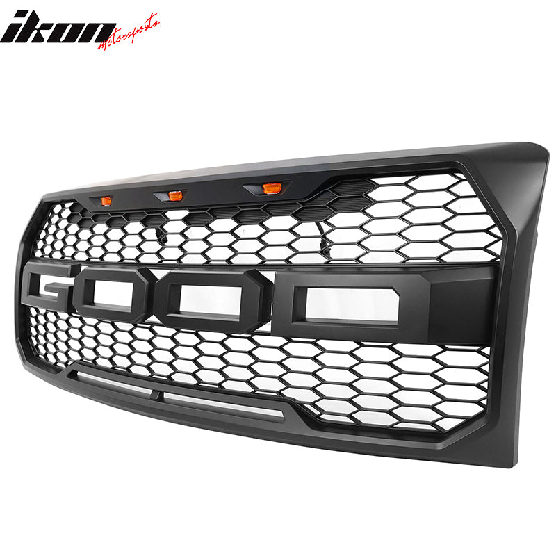 2009-2014 Ford F150 New R Front Bumper Grille Hood Mesh Package ABS