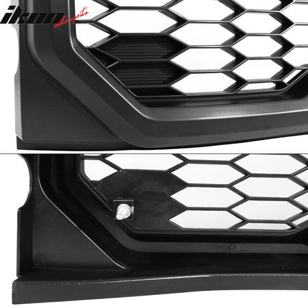 Fits 15-17 Ford F150 R Style Front Bumper Hood Grille