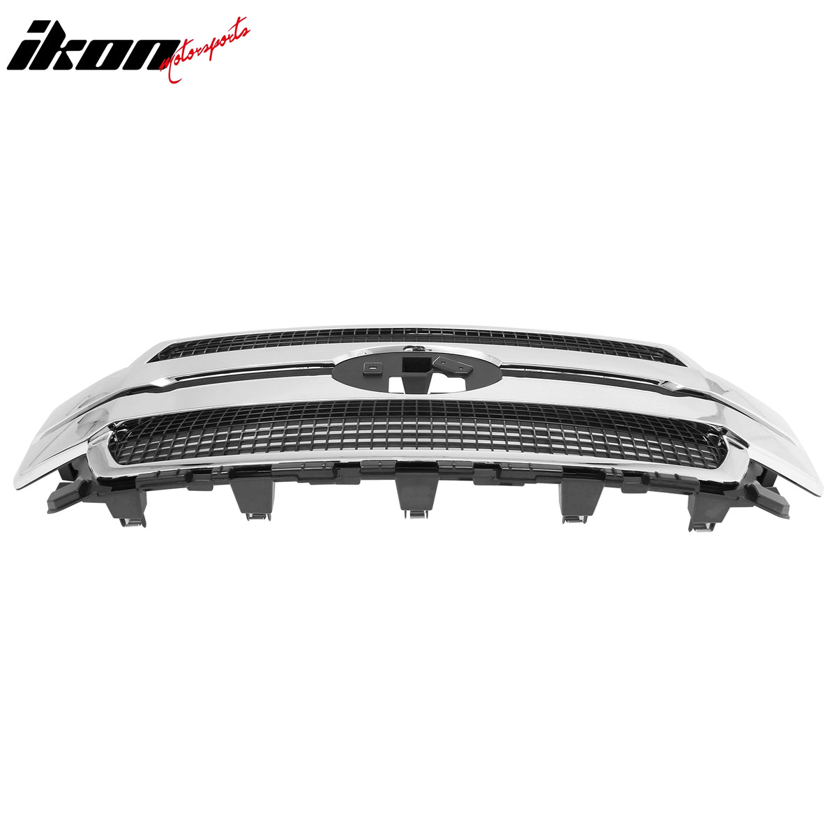 Fits 18-20 Ford F-150 King Ranch Lariat Platinum Front Upper Mesh Grille Chrome