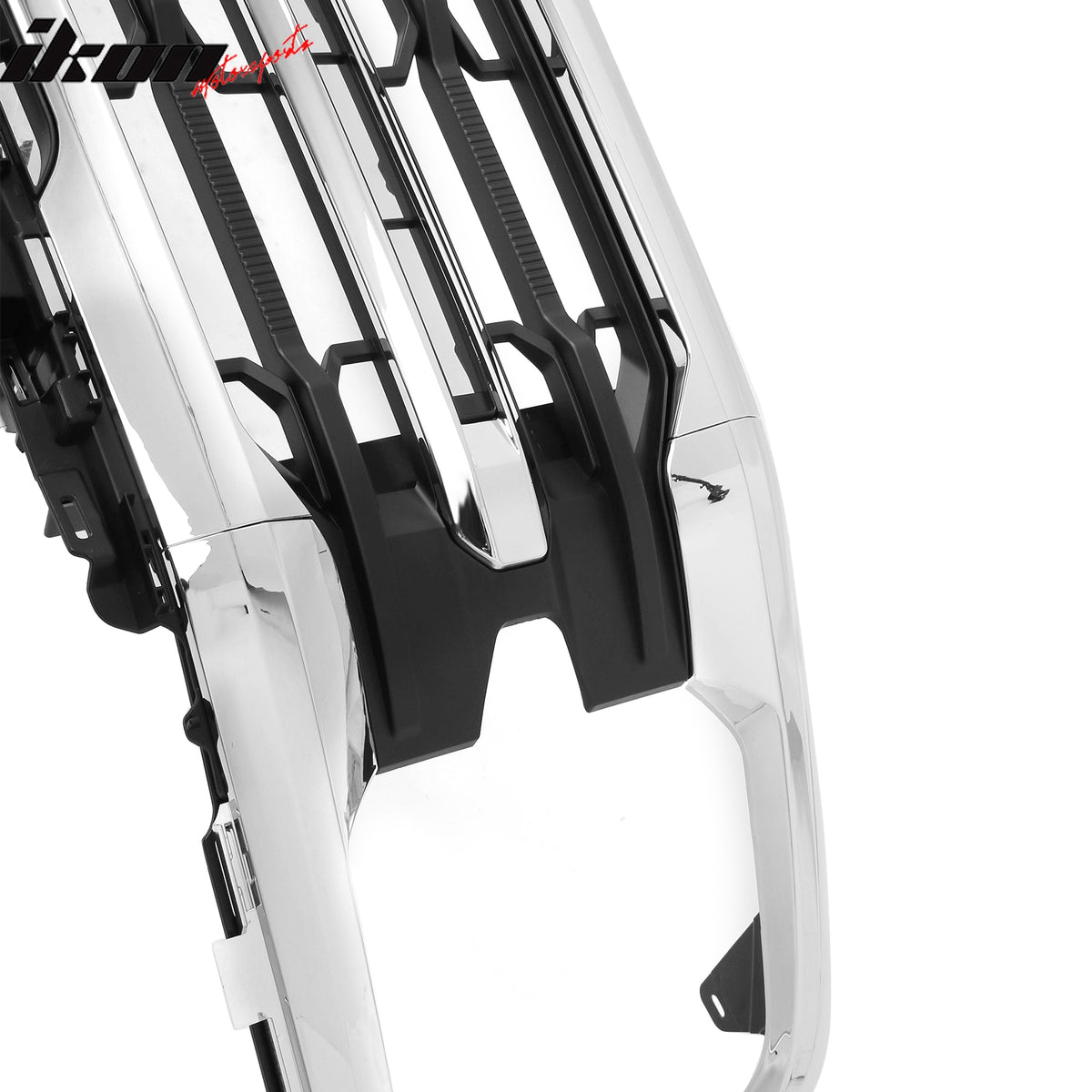 Fits 24-26 Ford F-150 XL STX XLT Tremor XLT Style Front Mesh Grille Cover Chrome