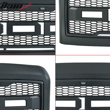 Fits 08-10 Ford F250 F350 New R Style Front Bumper Grille Hood Package ABS