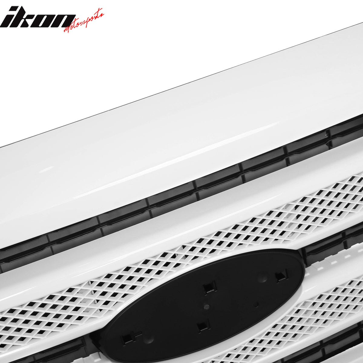 Fits 11-16 Ford F-250 F-350 F-450 F-550 Super Duty Platinum Grille Oxford White