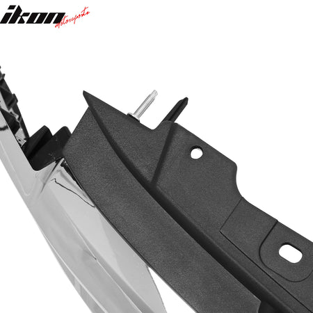 Fits 23-26 F-250 F-350 F-450 Super Duty Platinum Style Front Upper Grille Chrome