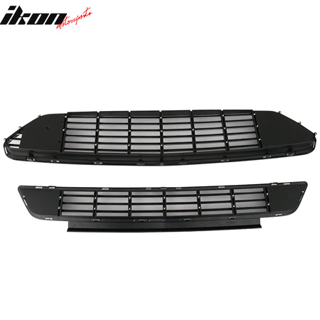 Fits 15-17 Ford Mustang GT CS CA Special Style Front Upper Lower Grille