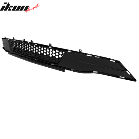 Fits 18-23 Ford Mustang IKON Style Front Bumper Lower Grille ABS Unpainted Black