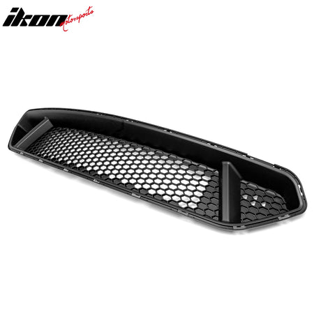 Fits 2018-2023 Ford Mustang IKON Style Front Bumper Upper Grille Unpainted ABS