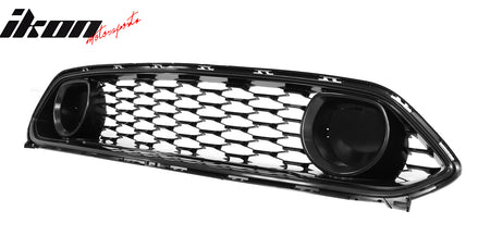 Fits 21-23 Ford Mustang Mach 1 OE Style Black Front Upper Mesh Grille Grill ABS