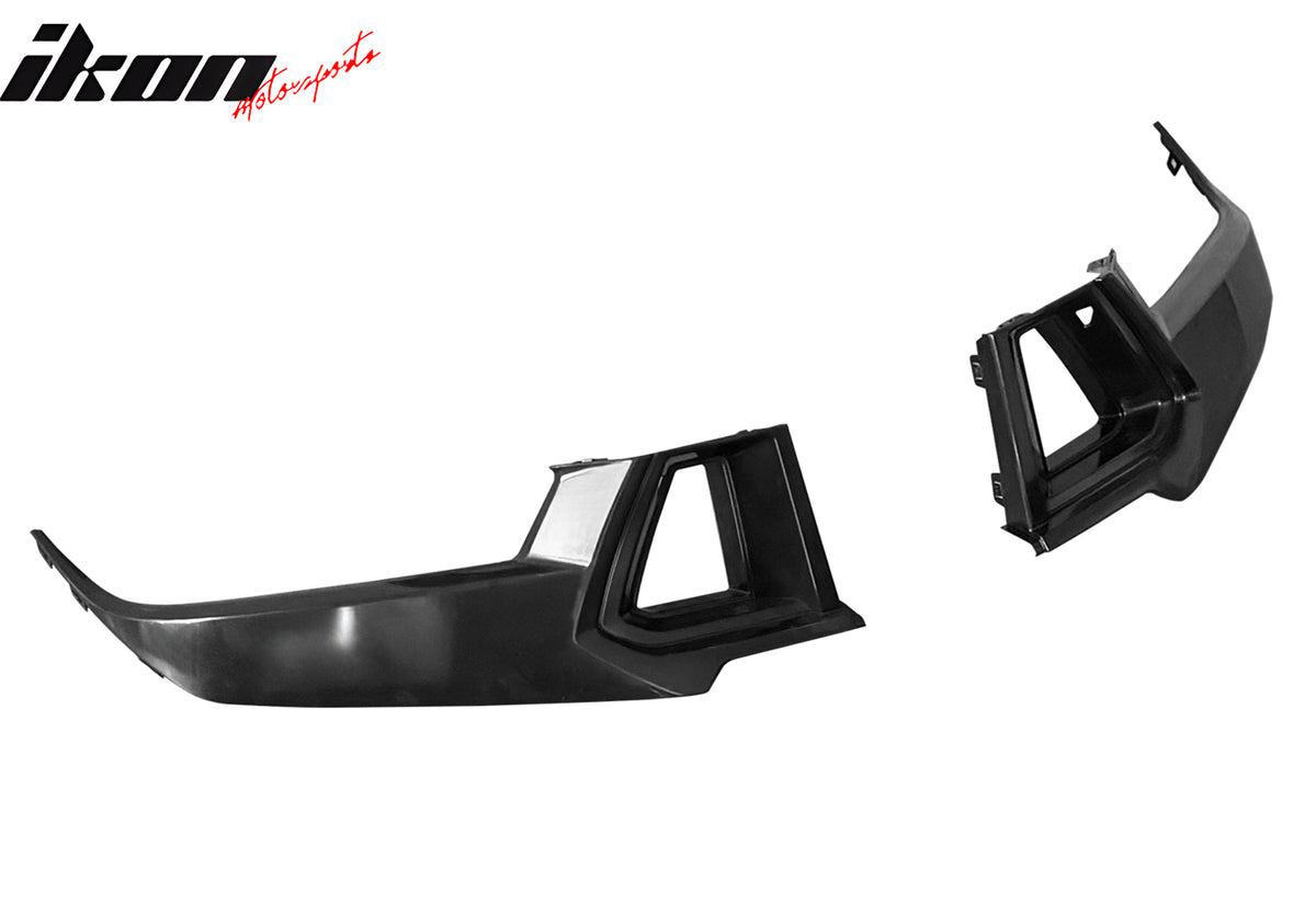 Fits 24-25 Ford Mustang Dark Horse Style Front Bumper Conversion Kit W/ Grilles