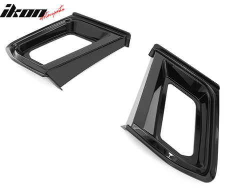 Fits 24-26 Ford Mustang Ecoboost GT Style Front Upper Grille Insert ABS 2PC