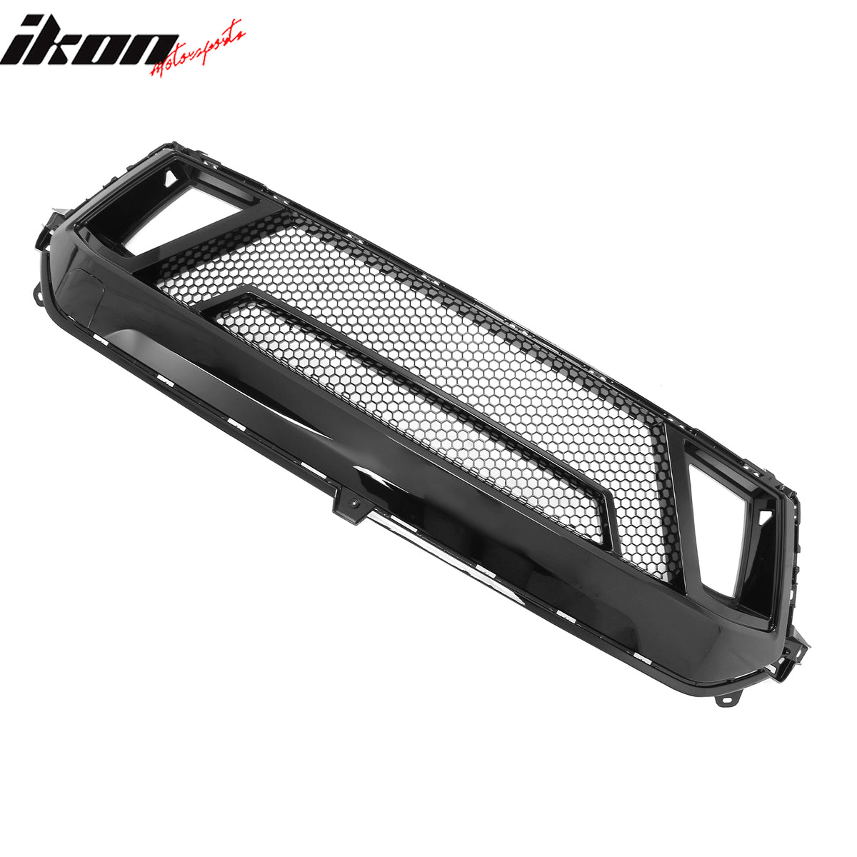 Fits 24-26 Ford Mustang EcoBoost/GT Grille Shelby Super Snake Style Gloss Black