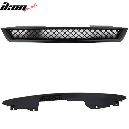 Fits Honda 94-97 Accord ABS T-R Front Grill Hood Mesh Grille Cd3-Cd7