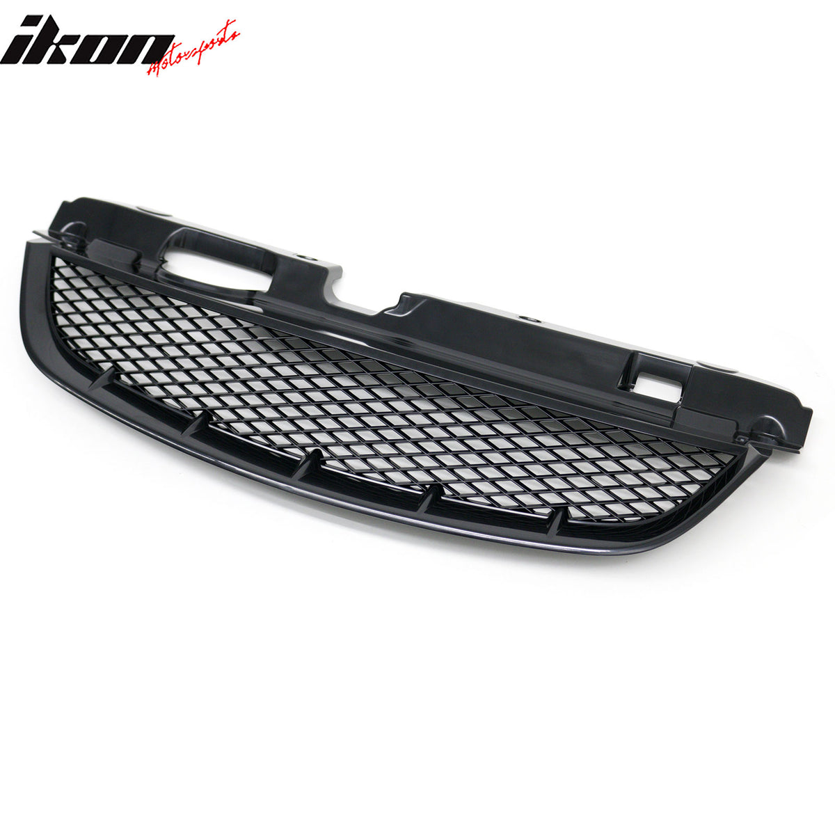 Fits 04-05 Honda Civic Front Bumper Hood Grille Mesh Upper Grill Assembly Kit