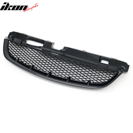 Fits 04-05 Honda Civic Front Bumper Hood Grille Mesh Upper Grill Assembly Kit