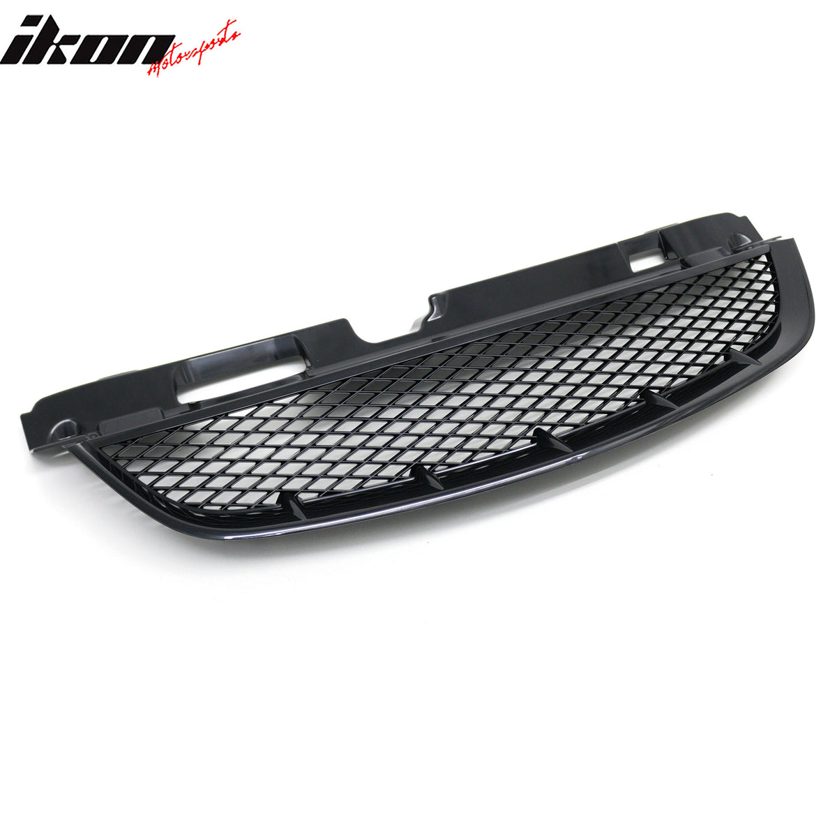 Fits 04-05 Honda Civic Front Bumper Hood Grille Mesh Upper Grill Assembly Kit