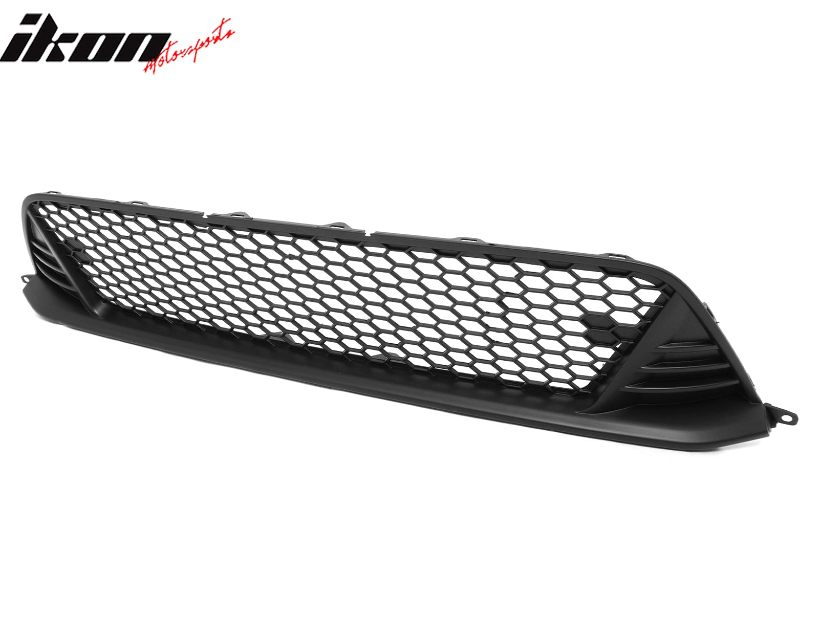 Fits 22-24 Honda Civic Type R Style Front Bumper Lower Grille PP Matte Black