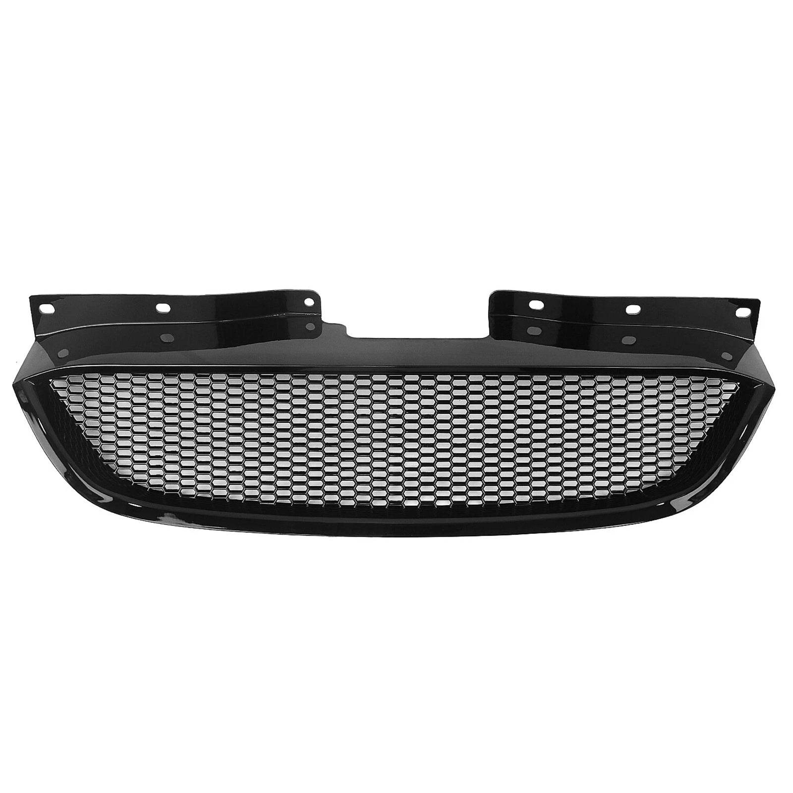 Fits 10-12 Hyundai Genesis Coupe Honeycomb Style Upper Grille Gloss Black ABS