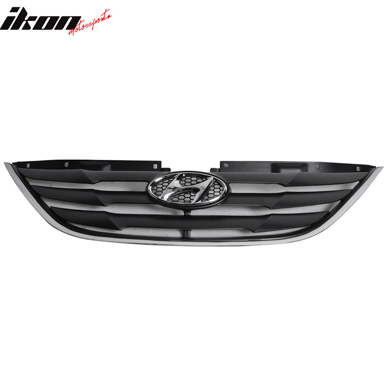 2010-2012 Hyundai Sonata Unpainted Mesh Front Hood Grille Grill ABS