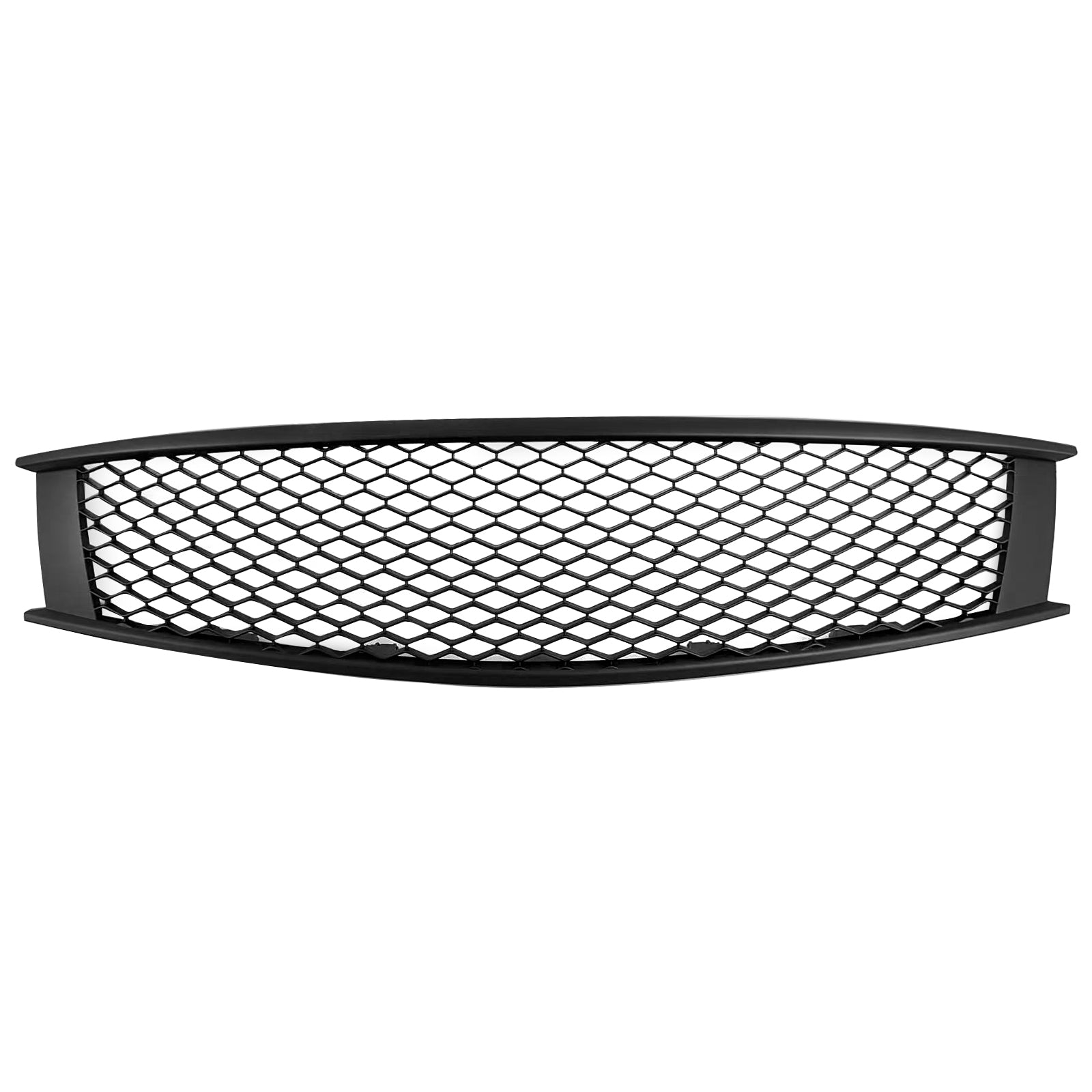 Fits 08-15 Infiniti G37 Q60 Coupe Honeycomb Style Upper Grille Matte Black ABS