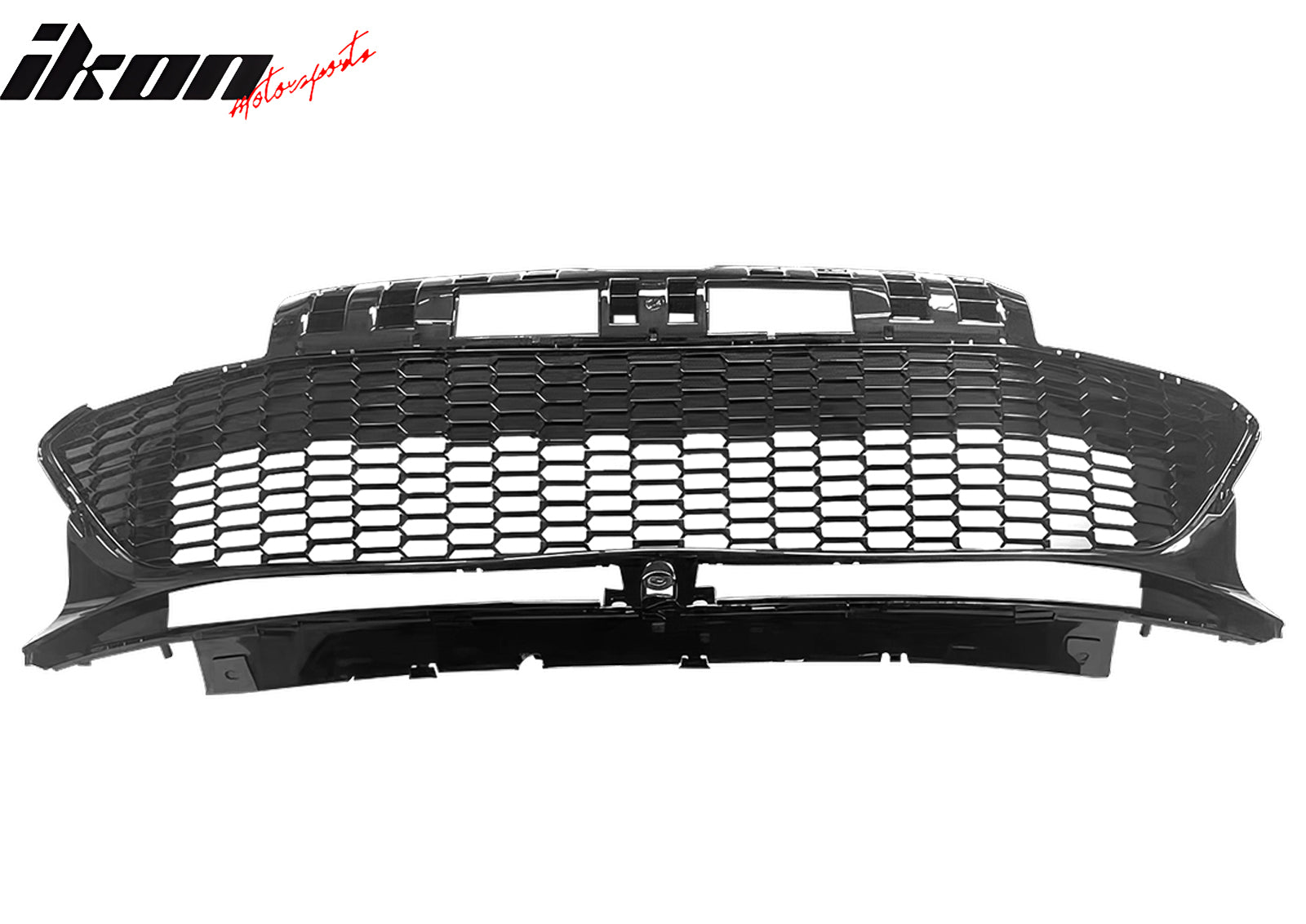 For 22-24 Subaru BRZ ZD8 GR Honeycomb Style Gloss Black Front Bumper Hood Grille