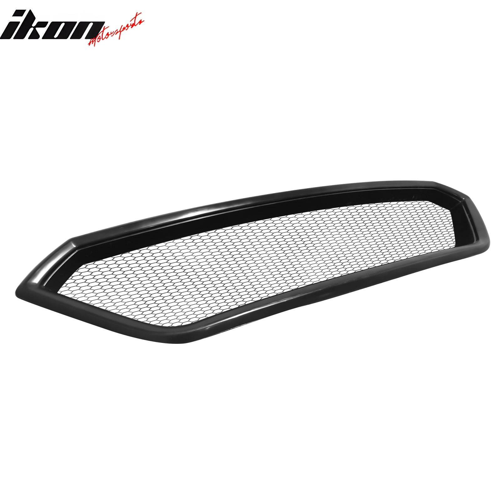 For 22-24 Subaru WRX Front Bumper Upper Grille Mesh Center Grill Cover Unpainted