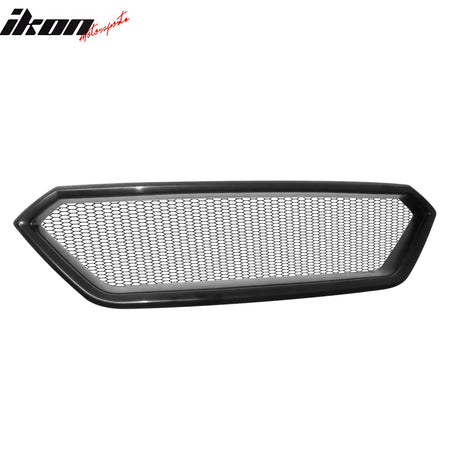 For 22-24 Subaru WRX Front Bumper Upper Grille Mesh Center Grill Cover Unpainted