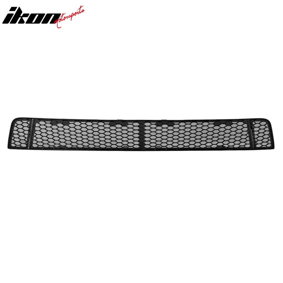 Front Bumper Lower Grille for Subaru WRX & WRX STI 2018-2021 Honeycomb Style Insect Prevention Gloss Black PP