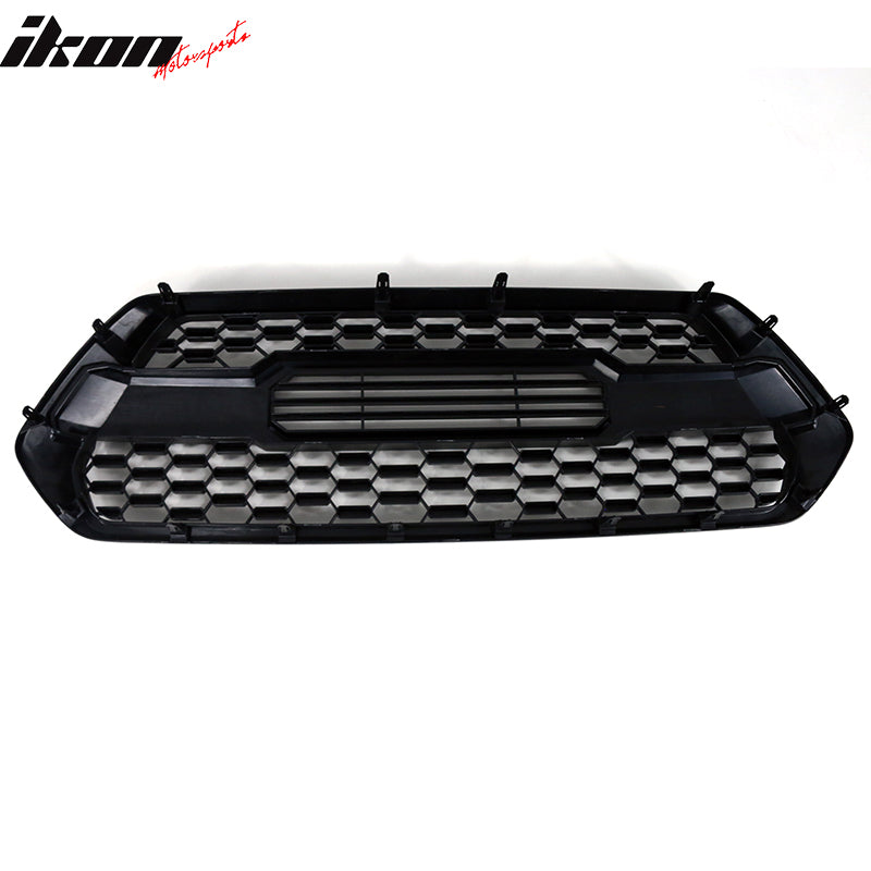 Fits 16-23 Toyota Tacoma TRD TP Style Front Grille Mesh Insert Unpainted ABS
