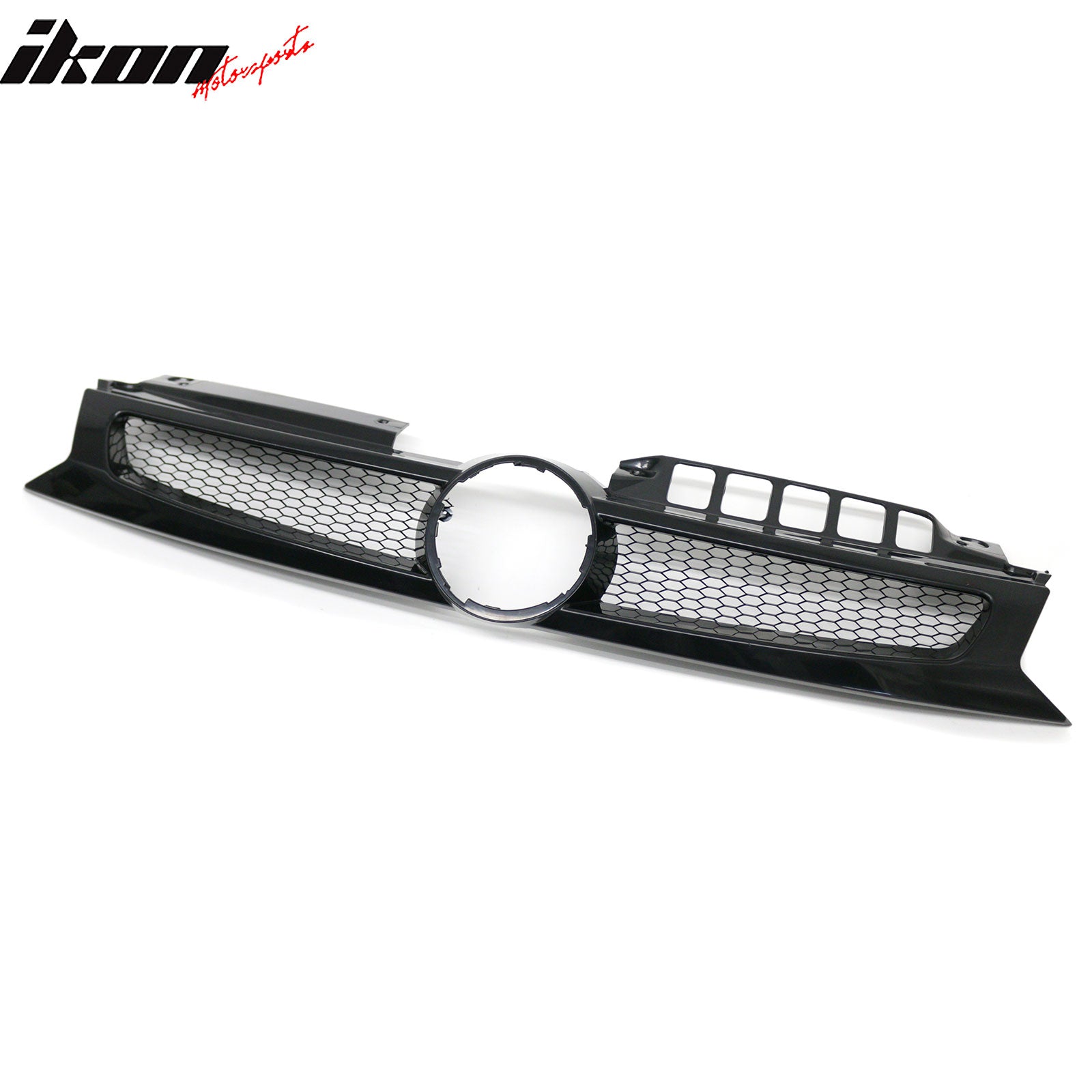 Fits 10-14 Volkswagen Golf/11-14 Jetta MK6 Front Bumper Hood Mesh Upper Grille