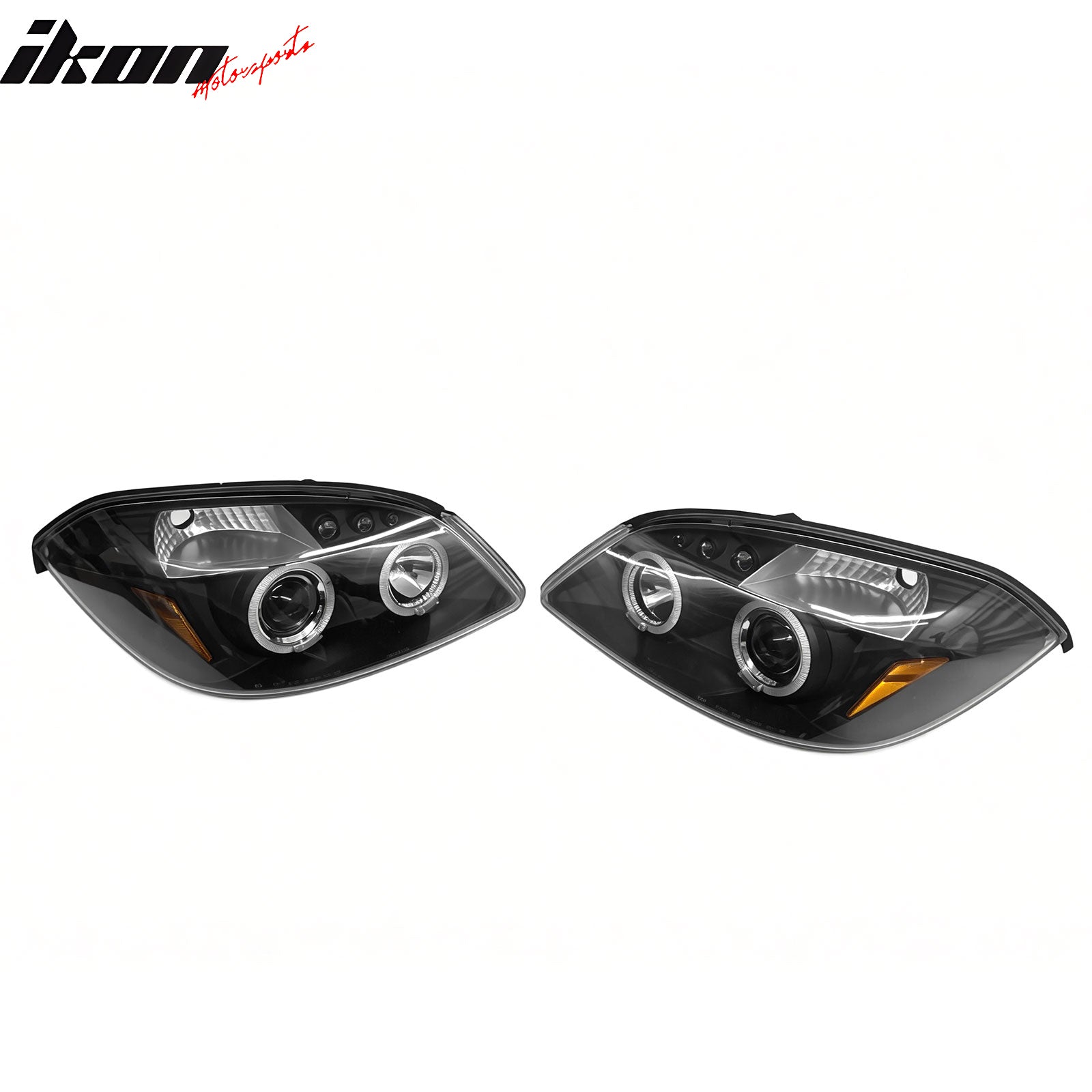Fits 05-10 Chevrolet Cobalt Front Headlights Headlamps Assembly W/Clear Lens