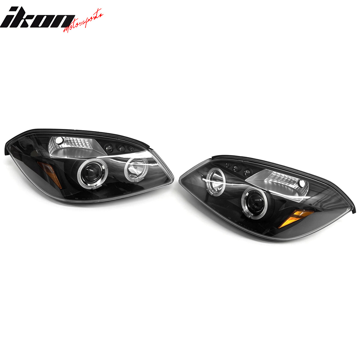 Fits 05-10 Chevrolet Cobalt Front Headlights Headlamps Assembly W/Clear Lens