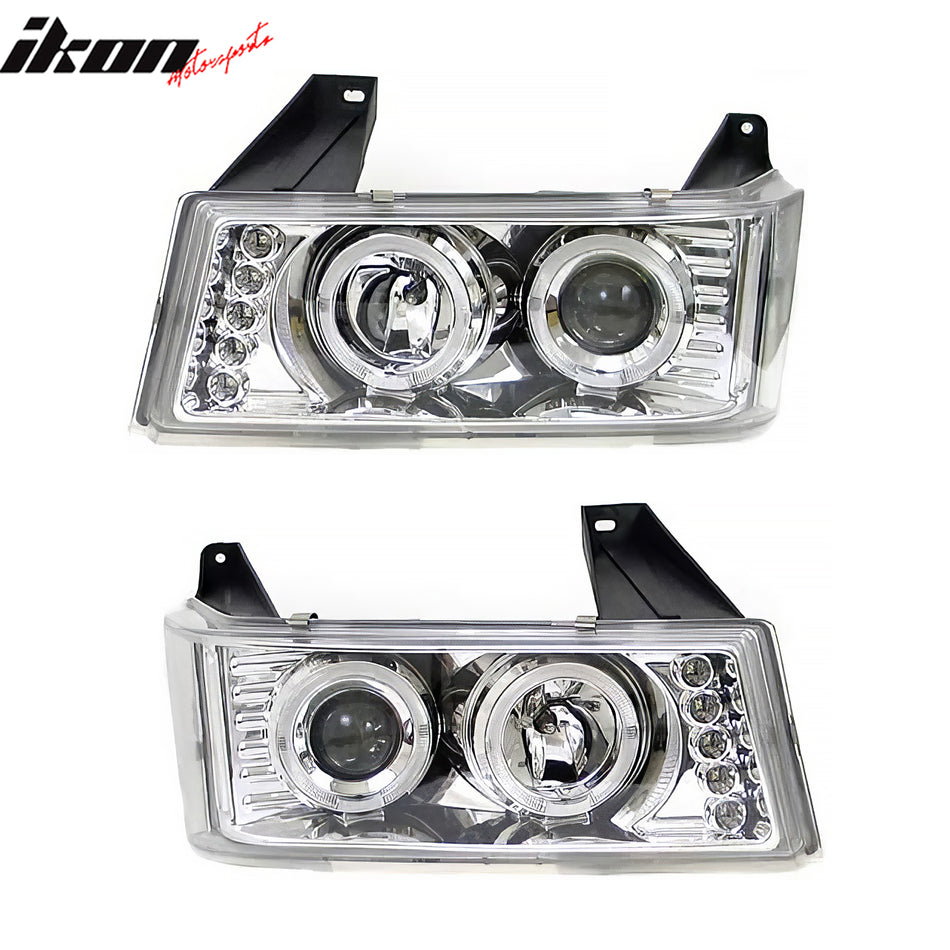 Clearance! 2004-2010 GMC Canyon Chevy Colorado Projector Headlights Clear Lens