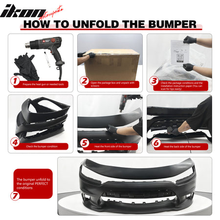 Fits 16-21 Honda Civic Sedan TR Style Rear Bumper Cover Replacement W/Diffuser