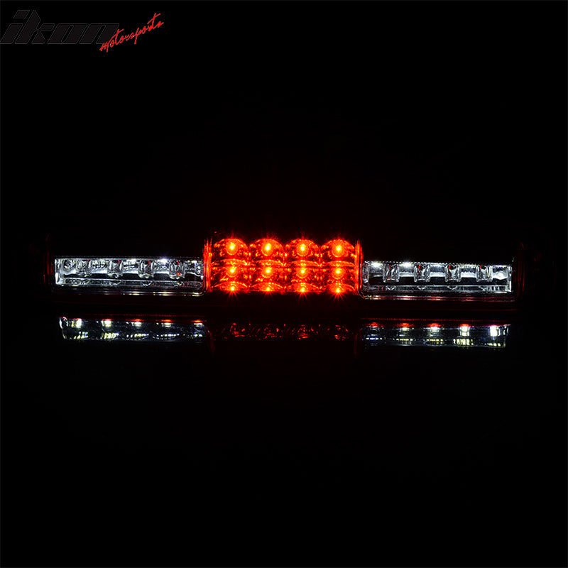 Fits 99-07 Silverado Sierra 1500 2500 3500 Clear LED 3rd Brake Light Cargo Lamp