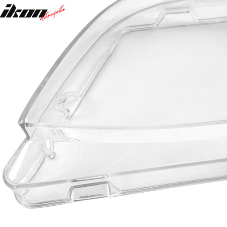 Fits 02-05 BMW E46 3-series 4Dr Clear Head Lights Headlamp Lense Cover